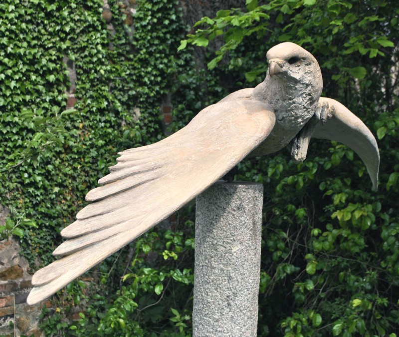 Kestrel Kytoon sculpture