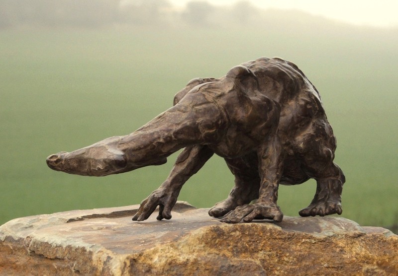 ARROW CREATURE - small bronze sculpture