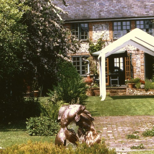 ... dancing on the tip of their tails ...  (Click to enlarge)