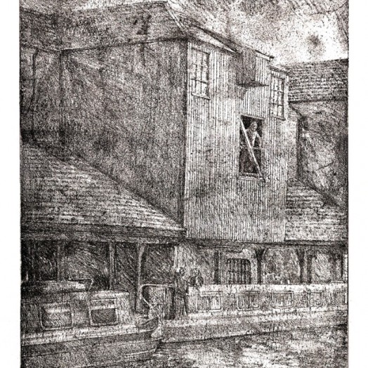 ... James Brindley, the canal builder (Click to enlarge)
