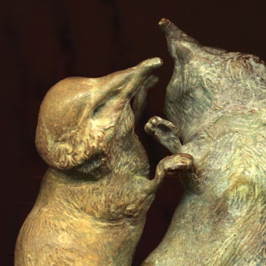 ... two little friends �  (Click to enlarge)