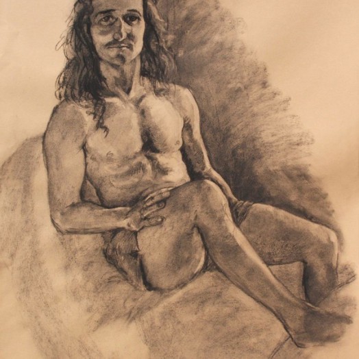 ... a kick boxer and welder with a gentle manner ...       (Click to enlarge)