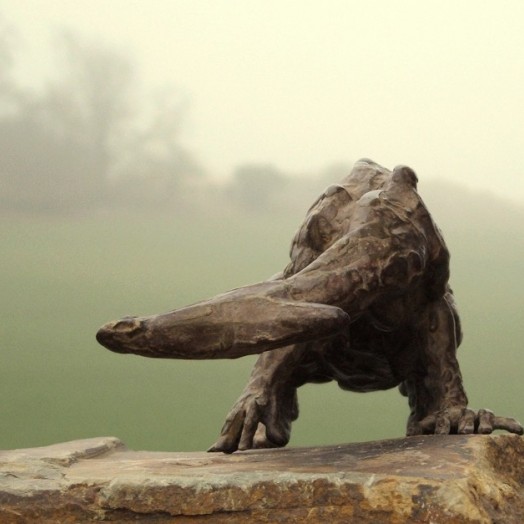 ARROW CREATURE - small bronze sculpture